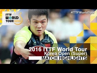 Video herunterladen: 2016 Korea Open Highlights: Fan Zhendong vs Gustavo Tsuboi (R32)