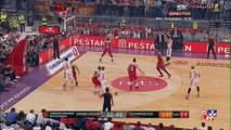 Trojke Zvezdinih košarkaša | Crvena zvezda - Olympiacos 64:66