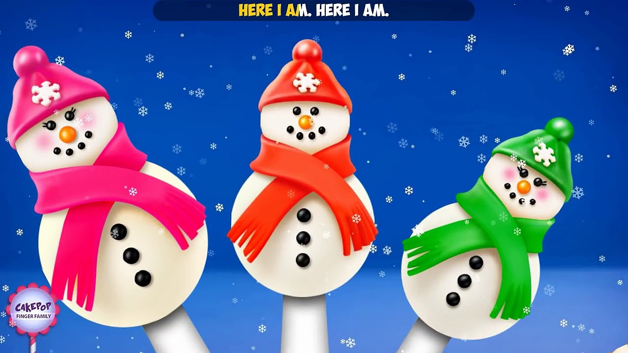 Snowman Finger Family | 3D Nursery Rhymes | Baby Songs | Kids Rhymes ...