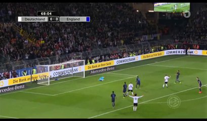 Lukas Podolski Goal HD - Germany 1-0 England - 22.03.2017 Friendly Match