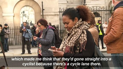 London attack: eyewitnesses tell of panic on the bridge