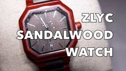 A WATCH MADE OF WOOD ZLYC SANDALWOOD WRISTWATCH WITH JAPANESE QUARTZ MOVEMENT UNBOXING & REVIEW