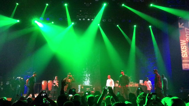 Wu-Tang Clan performs C.R.E.A.M. LIVE at SXSW 2017