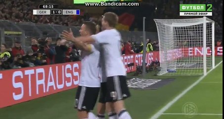 Germany vs England 1-0 All Goals & Highlights HD 22.03.2017