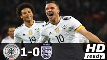 Germany VS England 1-0 - All Goals & highlights - 22.03.2017