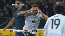 Que estrela! Podolski faz golaço em despedida da seleção alemã