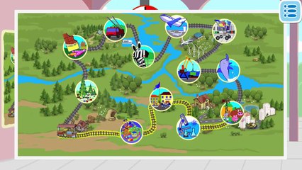 Hippo Pepa Baby Railway Station Adventure Kids channel Peppa Peppa Hippo Bus (Gameplay) In