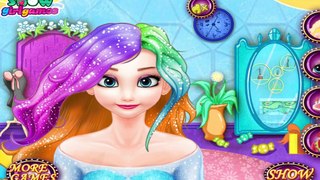 Disney Frozen Games - Elsa Dye Hair Design – Best Disney Princess Games For Girls And Kids