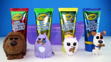 Secret Life of Pets Bath Tub Time Finger Paint Soap - Colors, Orbeez, Toy Surprises & Bubb