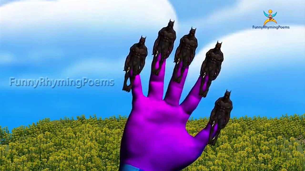 3D Finger family 3d rhyme | Animated Nursery Children Finger Family song
