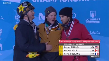 ChM 2017 freestyle et snowboard à Sierra Nevada, ski halfpipe, finale H, 18 mars 2017