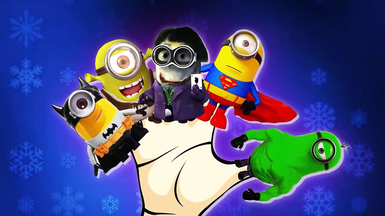 Minions Banana Mommy Has Baby QUINTUPLETS ~ Spiderman Finger Family Song Nursery Rhymes [4