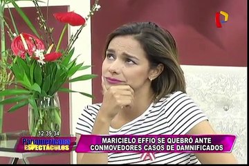 Maricielo Effio habla sobre su delicada situación sentimental