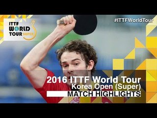 2016 Korea Open Highlights: Mizuki Oikawa vs Samuel Walker (U-21-1/2)