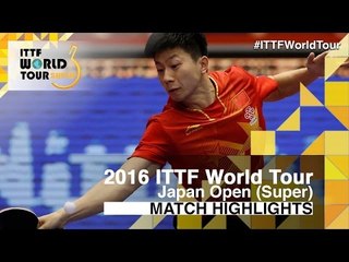 2016 Japan Open Highlights: Ma Long vs Xu Xin (1/2)