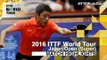 2016 Japan Open Highlights: Xu Xin vs Fan Zhendong (Final)