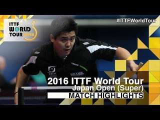 2016 Japan Open Highlights: Taku Takakiwa vs Cazuo Matsumoto (Pre)
