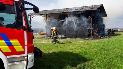 Florennes : incendie à Chaumont