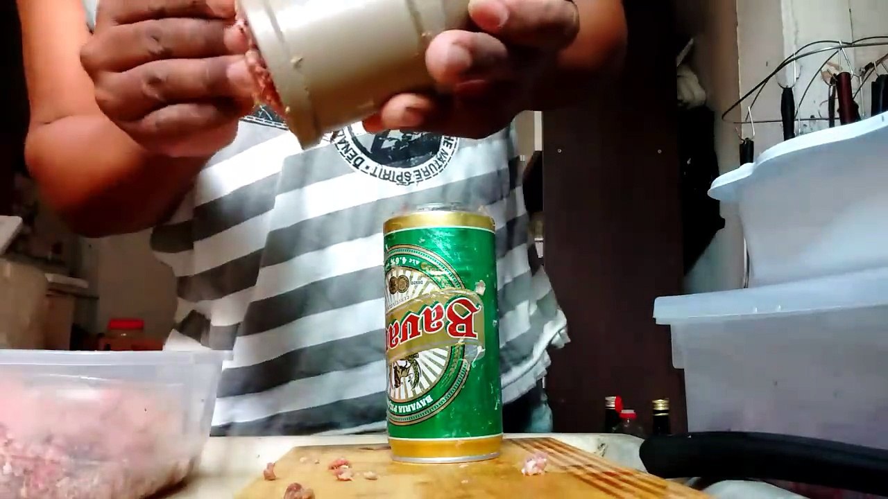 Beer and Pipe Sausage Maker