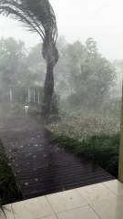 Golf Ball Sized Hail in Brazil