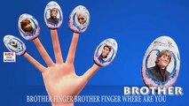 Disney Frozen Eggs Finger Family Collection Disney Frozen Finger Family Songs Nursery Rhymes