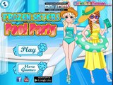 ♛ Princess Pool Party - Disney Princess Frozen Sisters Elsa And Anna & Princess Rapunzel G