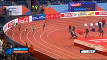 Women's 400m Denisa Rosolová Crash European Indoor Athletics Championships Belgrade 2017