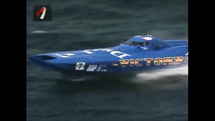 CRASH COMPILATION OFFSHORE POWERBOAT, CRASH,SUBMERGED,FIRE