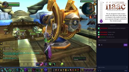 The most Unprofessional Stream World of Warcraft Demon Hunter 2017-006 Watcher Killed the Kara Ring Quest And Metric Rant