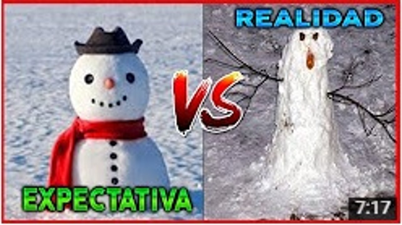 Expectativa vs realidad