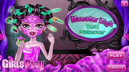 Monster High Frankie Stein Real Makeover Game - Monster High Games - Funny Baby Games