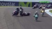 Moto3 Australian GP - Phillip Island crash Mcphee - Bastianini - Migno