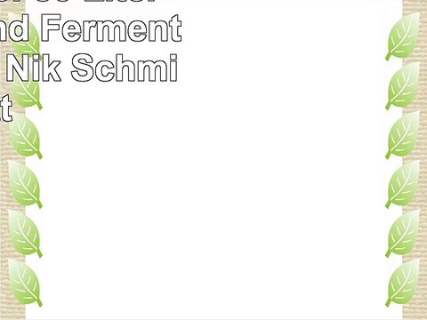 Gurkentopf 50 Liter Pickling and Fermenting Pot by Nik Schmitt