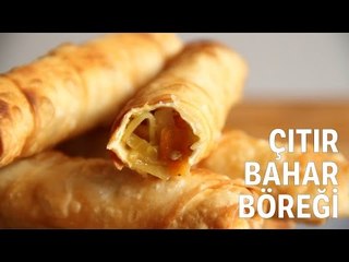Çıtır Bahar Börekleri Tarifi