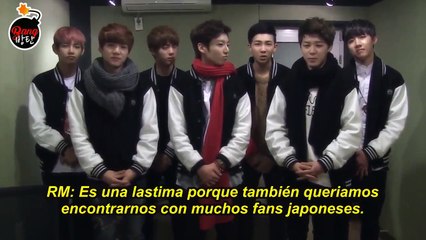 [SUB ESPAÑOL] 131122 BTS 1st JAPAN SHOWCASE NEXT STAGE Opening Commemoration Notice