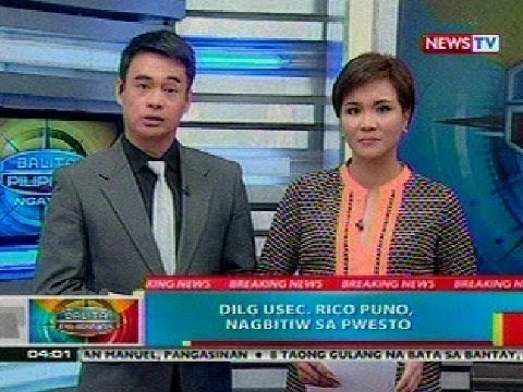 BP: Pahayag ni DILG Usec. Rico Puno tungkol sa kanyang pagbitiw sa pwesto