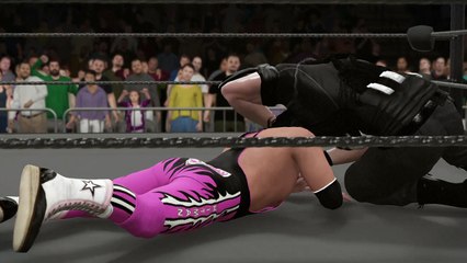WWE 2K17 bret hitman hart v the punisher
