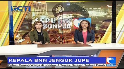 Komjen Budi Waseso Jenguk Jupe di RS