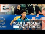 2016 Australian Open Highlights: Jun Mizutani vs Li Hu (Final)