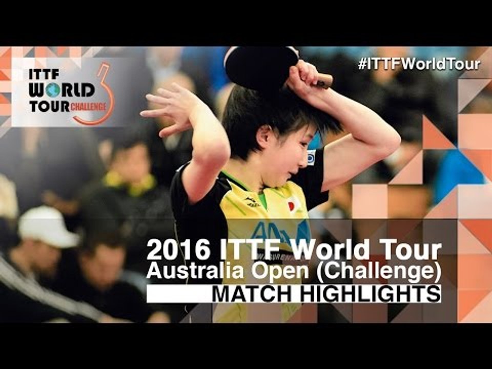 2016 Australian Open Highlights: Hina Hayata vs Yuka Ishigaki (Final)