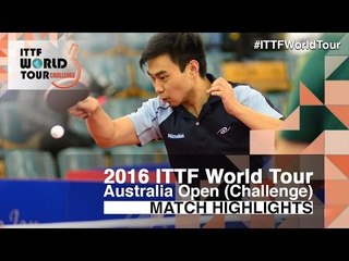 2016 Australian Open Highlights: Lim Hyunjo vs Zhao Anthony (Qual)