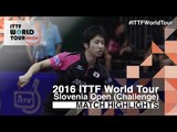 2016 Slovenia Open Highlights: Jun Mizutani vs Chuang Chih-Yuan (Final)