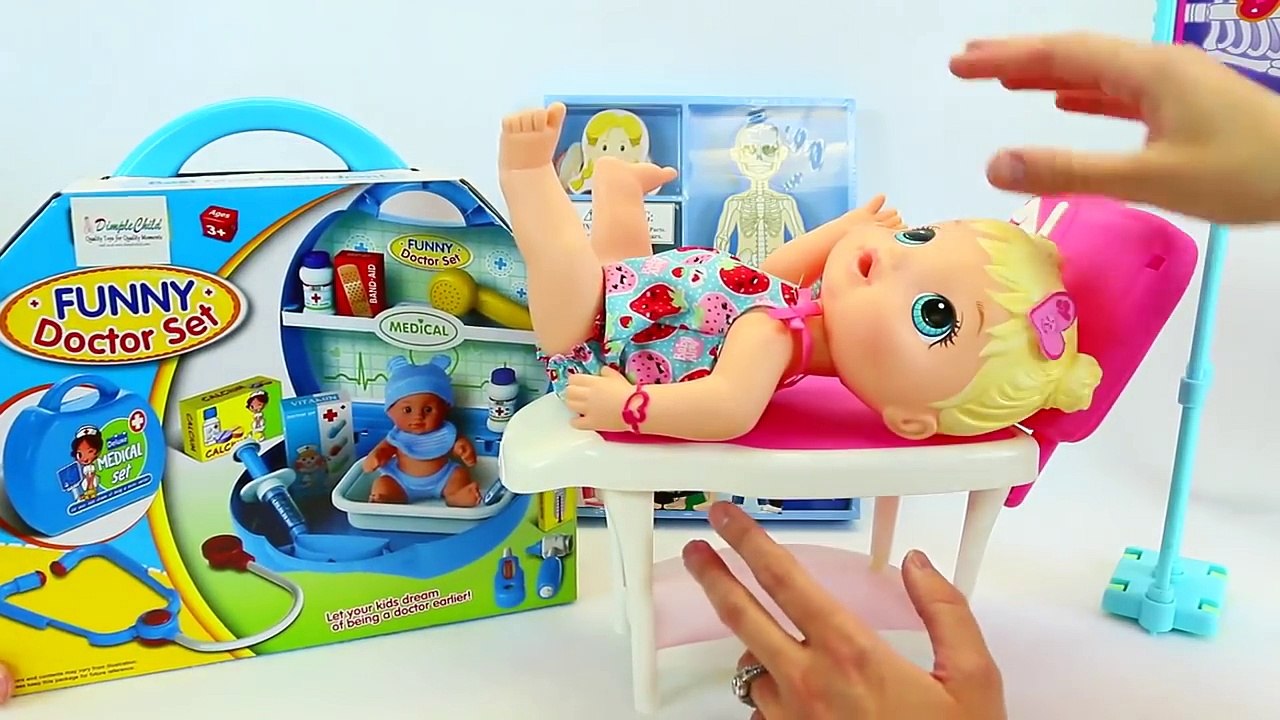 LUCY BROKEN! Baby Alive Doll Breaks EVERYTHING ❤ Broken Leg, Wheel Chair & Doc McStuffins