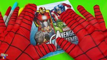 SuperHeroes Iron Man Colors in Hawkeye Avengers Coloring Book ToyfunTV