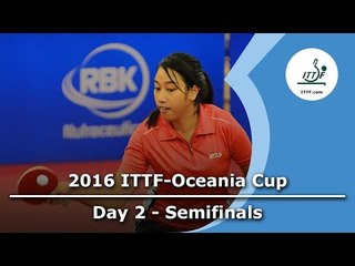 2016 ITTF-Oceania Cup - Semifinals, Pacific Cup Finals
