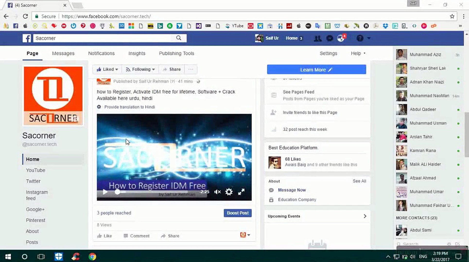 ⁣download facebook videos without IDM,any software hindi,urdu