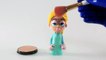 UGLY Elsa Makeover! Slime Makeup Hair Coloring Frozen Superhero Stop Motion Movies-6