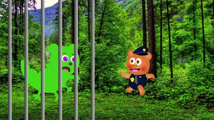 Mega Gummy Bear Cockroach Attack! Finger Family Nursery Rhymes for Kids