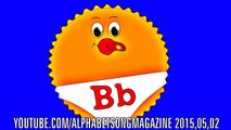Alphabet Song with Big and Small Letter B to learn ABCs early edition