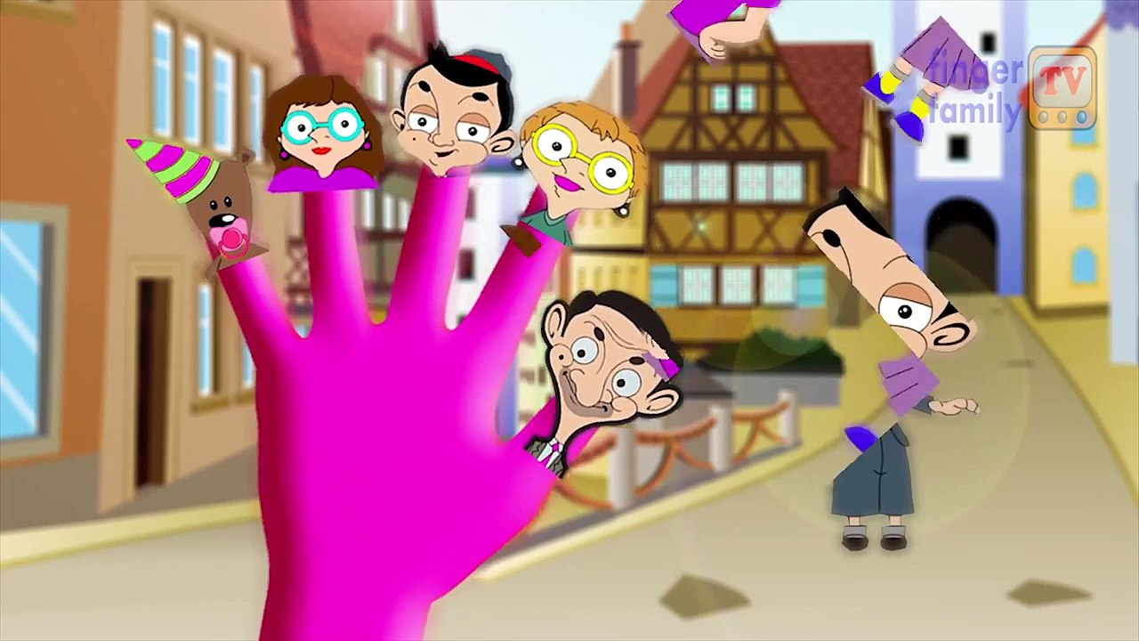 MR BEAN Finger Family Nursery Song | MY FINGER FAMILY RHYMES